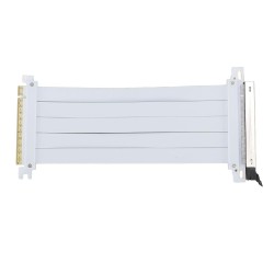 Brrnoo Cable GPU Riser, PCIe 5.0 Cable Riser Compatible avec PCIe 4.0 3.0 2.0 1.0, X16 Cable Riser PCB 128 Gbps, Adaptateur Cabl
