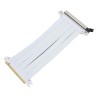 Brrnoo Câble GPU Riser, PCIe 5.0 Câble Riser Compatible avec 4,0 3.0 2,0 1,0 PCIe 5.0 X16 Câble Riser PCB 128 Gbps Adaptateur de