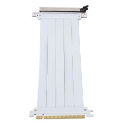 Brrnoo Câble GPU Riser, PCIe 5.0 Câble Riser Compatible avec 4,0 3.0 2,0 1,0 PCIe 5.0 X16 Câble Riser PCB 128 Gbps Adaptateur de