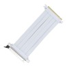Brrnoo Câble GPU Riser, PCIe 5.0 Câble Riser Compatible avec 4,0 3.0 2,0 1,0 PCIe 5.0 X16 Câble Riser PCB 128 Gbps Adaptateur de
