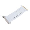 Brrnoo Câble GPU Riser, PCIe 5.0 Câble Riser Compatible avec 4,0 3.0 2,0 1,0 PCIe 5.0 X16 Câble Riser PCB 128 Gbps Adaptateur de