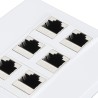 Cat 6 Plaque Murale Ethernet avec 6 Ports de Port Féminin à Femelle Cat6 pour les Installations de Réseau à Domicile et Bureau
