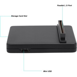 Kit d'émulateur de lecteur optique ps1, boîtier imprimé en 3d, accessoires de jeu avec carte de stockage, compatible pour scph 1