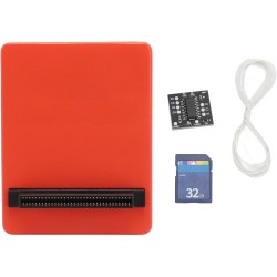 Kit d'émulateur de lecteur optique ps1, boîtier imprimé en 3d, accessoires de jeu avec carte de stockage, compatible pour scph 1