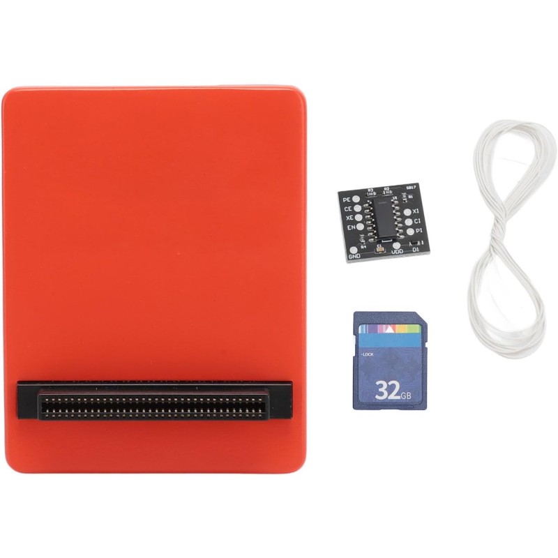 Kit d'émulateur de lecteur optique ps1, boîtier imprimé en 3d, accessoires de jeu avec carte de stockage, compatible pour scph 1