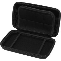 Étui de Transport pour Console de Jeu, Pochette de Rigide de Voyage pour New 2DS XL, 2DS LL, New 3DS, 3DS avec Porte-Cartouche à