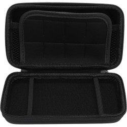 Étui de Transport pour Console de Jeu, Pochette de Rigide de Voyage pour New 2DS XL, 2DS LL, New 3DS, 3DS avec Porte-Cartouche à