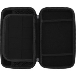 Étui de Transport pour Console de Jeu, Pochette de Rigide de Voyage pour New 2DS XL, 2DS LL, New 3DS, 3DS avec Porte-Cartouche à