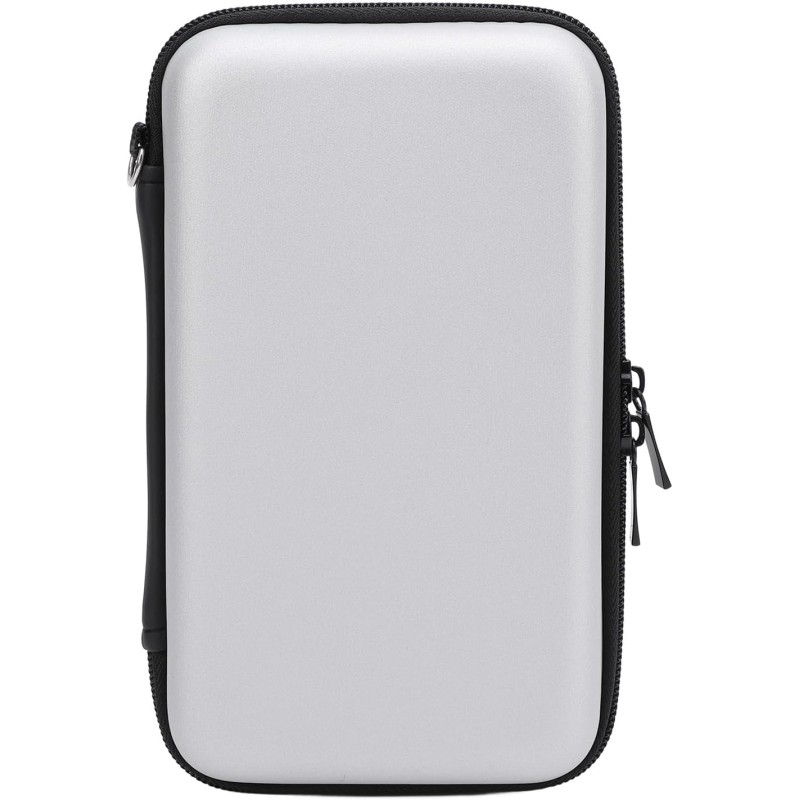 Étui de Transport pour Console de Jeu, Pochette de Rigide de Voyage pour New 2DS XL, 2DS LL, New 3DS, 3DS avec Porte-Cartouche à