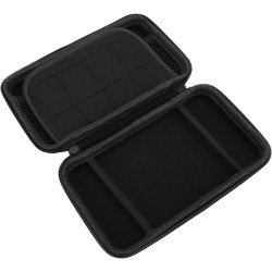 Étui de Transport pour Console de Jeu, Pochette de Rigide de Voyage pour New 2DS XL, 2DS LL, New 3DS, 3DS avec Porte-Cartouche à