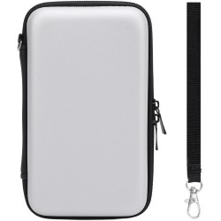Étui de Transport pour Console de Jeu, Pochette de Rigide de Voyage pour New 2DS XL, 2DS LL, New 3DS, 3DS avec Porte-Cartouche à
