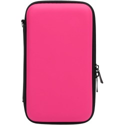 Étui de Transport pour Console de Jeu, Pochette de Rigide de Voyage pour New 2DS XL, 2DS LL, New 3DS, 3DS avec Porte-Cartouche à