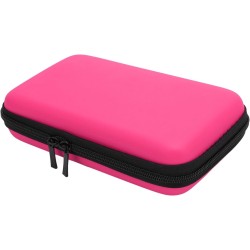 Étui de Transport pour Console de Jeu, Pochette de Rigide de Voyage pour New 2DS XL, 2DS LL, New 3DS, 3DS avec Porte-Cartouche à