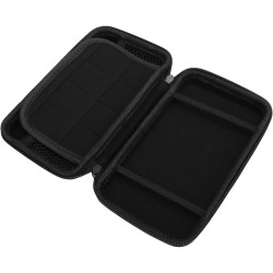 Étui de Transport pour Console de Jeu, Pochette de Rigide de Voyage pour New 2DS XL, 2DS LL, New 3DS, 3DS avec Porte-Cartouche à
