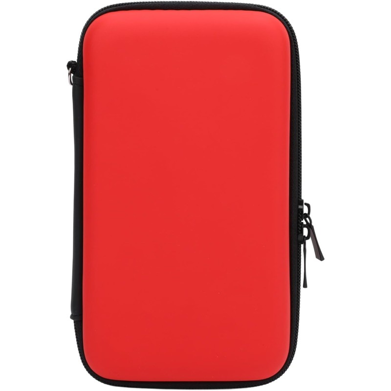 Étui de Transport pour Console de Jeu, Pochette de Rigide de Voyage pour New 2DS XL, 2DS LL, New 3DS, 3DS avec Porte-Cartouche à