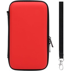 Étui de Transport pour Console de Jeu, Pochette de Rigide de Voyage pour New 2DS XL, 2DS LL, New 3DS, 3DS avec Porte-Cartouche à