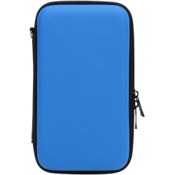 Étui de Transport pour Console de Jeu, Pochette de Rigide de Voyage pour New 2DS XL, 2DS LL, New 3DS, 3DS avec Porte-Cartouche à
