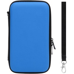 Étui de Transport pour Console de Jeu, Pochette de Rigide de Voyage pour New 2DS XL, 2DS LL, New 3DS, 3DS avec Porte-Cartouche à