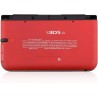 Kit de Remplacement de Réparation Complète de Boîtier 3DS XL pour Systèmes Complets de Réparation Rouge Bleu Blanc (Rouge)