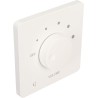 Contrôle de Volume Professionnel 50W, Bouton de Réglage à 5 Vitesses, Contrôleur de Volume, Haut-parleurs Domestiques (Blanc)