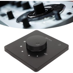 Contrôle de Volume Professionnel 50W, Bouton de Réglage à 5 Vitesses, Contrôleur de Volume, Haut-parleurs Domestiques (Noir)