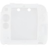 Coque de en silicone 2ds avec protections d'écran supérieure et inférieure, coque souple résistante aux rayures pour contrôleur,