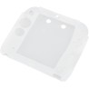 Coque de en silicone 2ds avec protections d'écran supérieure et inférieure, coque souple résistante aux rayures pour contrôleur,