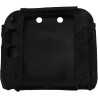 Coque de en silicone 2ds avec protections d'écran supérieure et inférieure, coque souple résistante aux rayures pour contrôleur,