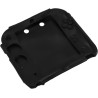Coque de en silicone 2ds avec protections d'écran supérieure et inférieure, coque souple résistante aux rayures pour contrôleur,