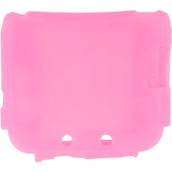 Coque de en Silicone 2DS avec Protections D'écran Supérieure et Inférieure, Coque Souple Résistante aux Rayures pour Contrôleur,