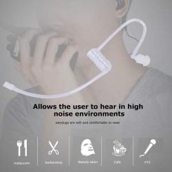 Tube De Bobine Acoustique Remplacement Compatibilité Universelle Installation Facile pour Et Casques De Environnements À Fort Br
