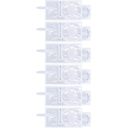 Amortisseur D'encre Remplacement de la Tête à Jet D'encre pour Imprimante XP600 - Amortisseur PP Rectangulaire de 6pcs - Forte R