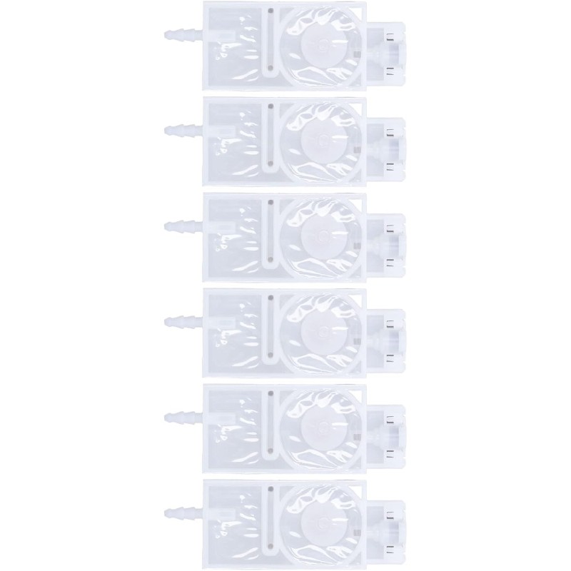 Amortisseur D'encre Remplacement de la Tête à Jet D'encre pour Imprimante XP600 - Amortisseur PP Rectangulaire de 6pcs - Forte R