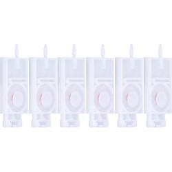 Amortisseur D'encre Remplacement de la Tête à Jet D'encre pour Imprimante XP600 - Amortisseur PP Rectangulaire de 6pcs - Forte R