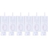 Amortisseur D'encre Remplacement de la Tête à Jet D'encre pour Imprimante XP600 - Amortisseur PP Rectangulaire de 6pcs - Forte R