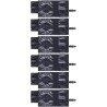 Amortisseur D'encre Remplacement de la Tête à Jet D'encre pour Imprimante XP600 - Amortisseur PP Rectangulaire de 6pcs - Forte R