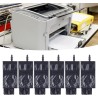 Amortisseur D'encre Remplacement de la Tête à Jet D'encre pour Imprimante XP600 - Amortisseur PP Rectangulaire de 6pcs - Forte R