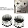 1 paire d'adaptateurs de moyeu NAB 10 pouces en aluminium poli dispositif de chargement universel pour ReVox Akai Teac concentri