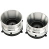 1 paire d'adaptateurs de moyeu NAB 10 pouces en aluminium poli dispositif de chargement universel pour ReVox Akai Teac concentri