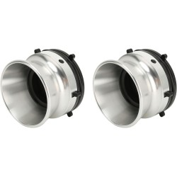 1 paire d'adaptateurs de moyeu NAB 10 pouces en aluminium poli dispositif de chargement universel pour ReVox Akai Teac concentri