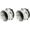 1 paire d'adaptateurs de moyeu NAB 10 pouces en aluminium poli dispositif de chargement universel pour ReVox Akai Teac concentri