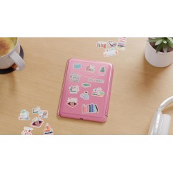 Tout nouvel étui en tissu avec dos transparent pour kindle paperblanc (modèle 2024) et kindle colorsoft signature edition
