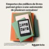 Kobo Clara BW | Liseuse | Écran Tactile Anti-reflet de 6” avec ComfortLight Pro | Option de Mode Sombre | Livres Audio | Étanche