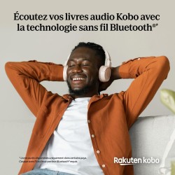 Kobo Clara BW | Liseuse | Écran Tactile Anti-reflet de 6” avec ComfortLight Pro | Option de Mode Sombre | Livres Audio | Étanche