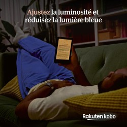 Kobo Clara Colour | Liseuse eBook Couleur | Écran Couleur E Ink Kaleido™ 3 sans Reflets de 6" | Option Mode Sombre | Étanche | L