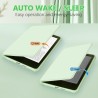 Tqq étui pour amazon kindle 11e génération 2024 et 2022 de 6 pouces, protection complète, veille/réveil automatique, fermeture m