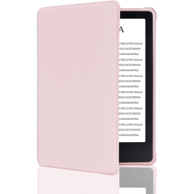 Tqq étui pour amazon kindle 11e génération 2024 et 2022 de 6 pouces, protection complète, veille/réveil automatique, fermeture m