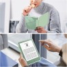FINTIE Étui pour 6" Kindle (11e Génération, Modèle 2024/2022), Étui Transparent en TPU Souple Housse Veille/Réveil Auto, Vert Ag
