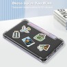 FINTIE Étui pour 6" Kindle (11e Génération, Modèle 2024/2022), Étui Transparent en TPU Souple Housse Veille/Réveil Auto, Marbre 