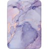FINTIE Étui pour 6" Kindle (11e Génération, Modèle 2024/2022), Étui Transparent en TPU Souple Housse Veille/Réveil Auto, Marbre 